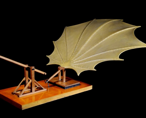 Leonardo - macchina volante ad ala battente